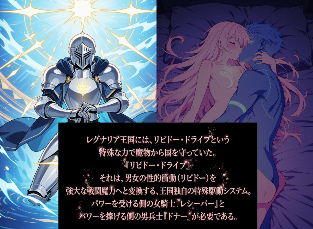 女騎士団長 どすけべ性交録 Vol.1:気高き王女のお漏らしメス堕ちせっくしゅ(はーと)【プリンセスランド】 画像1