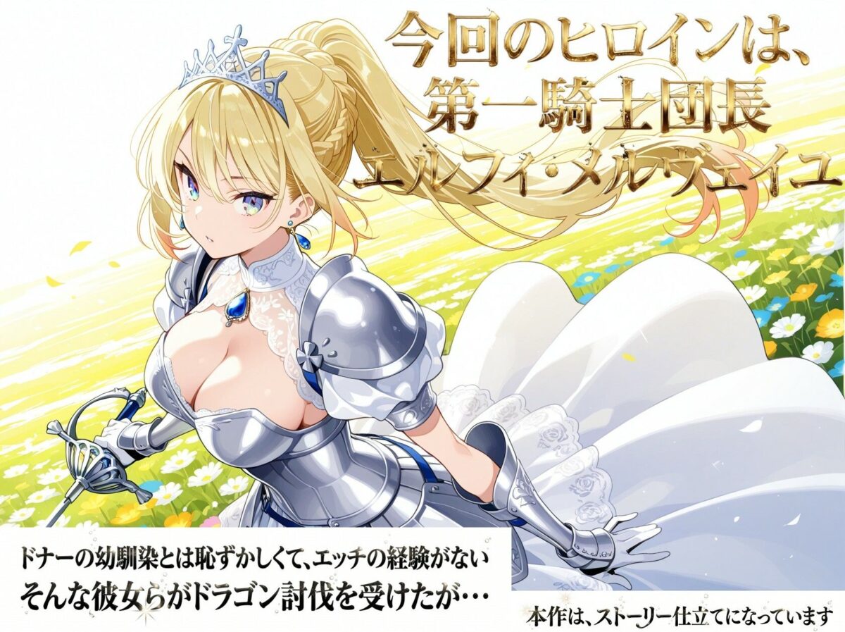 女騎士団長 どすけべ性交録 Vol.1:気高き王女のお漏らしメス堕ちせっくしゅ(はーと)【プリンセスランド】 画像3