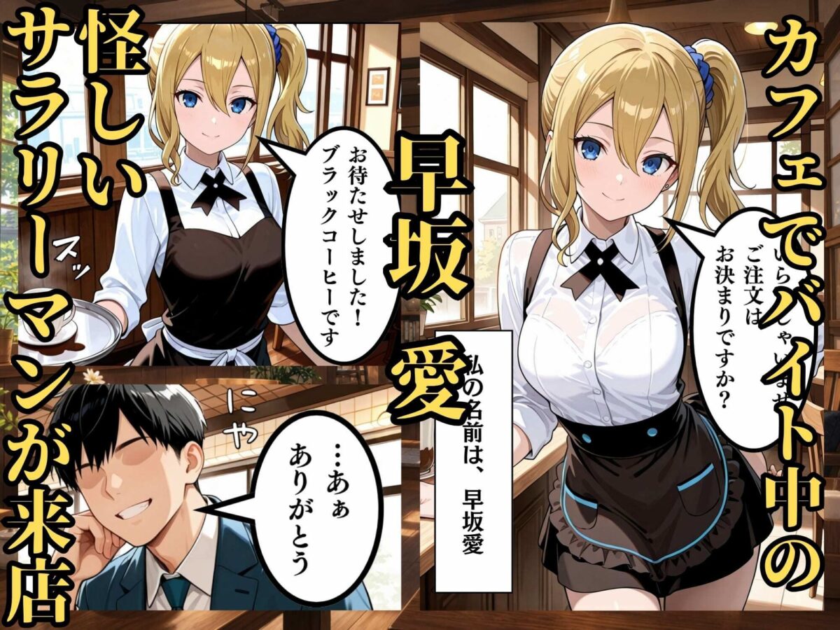 都内で働く早坂愛。サラリーマンの肉棒で堕ちて淫れる【ストロベリーの木】 画像1
