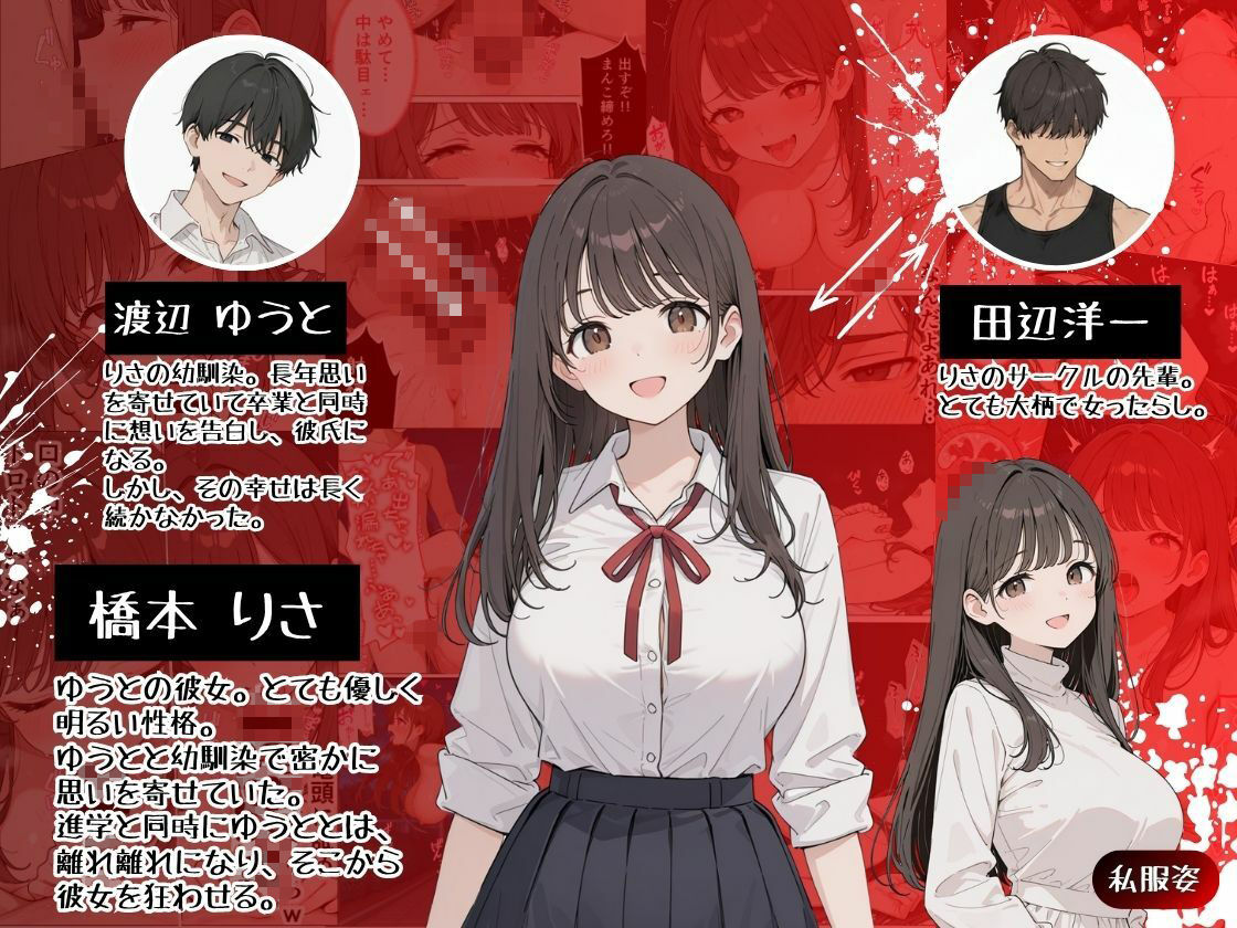 大好きな幼馴染が寝取られ幸せな人生を壊された話。【にゃんにゃっち】 画像1