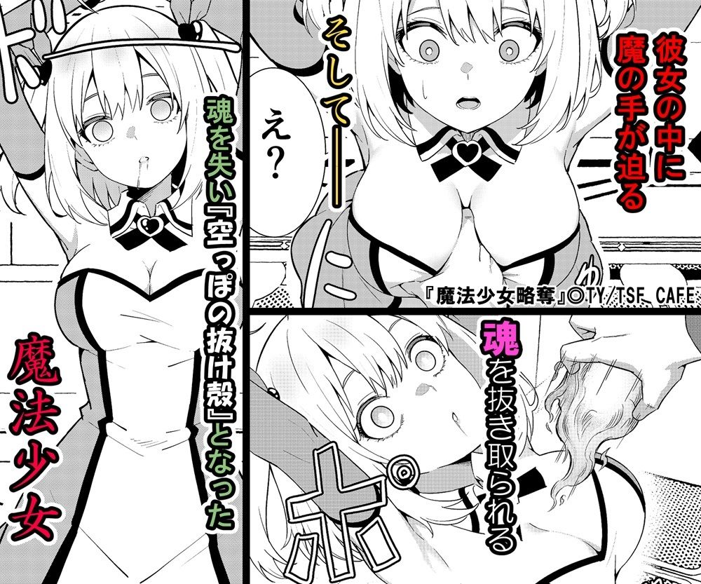 魔法少女略奪【TSF CAFE】 画像4
