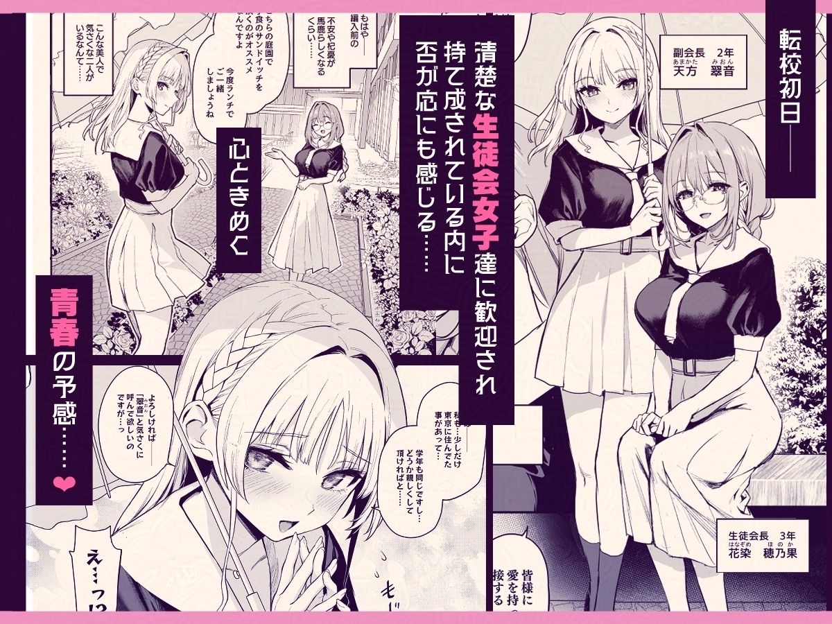 サキュバス性徒会シコシコ執行部【あんみつよもぎ亭】【みちきんぐ】 画像2