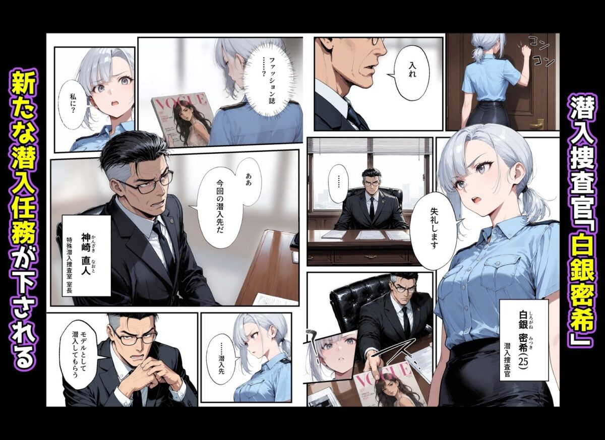 潜入捜査官の私が、アパレルブランドのモデルになった結果、中出しされた話。【アクロエ】 画像1