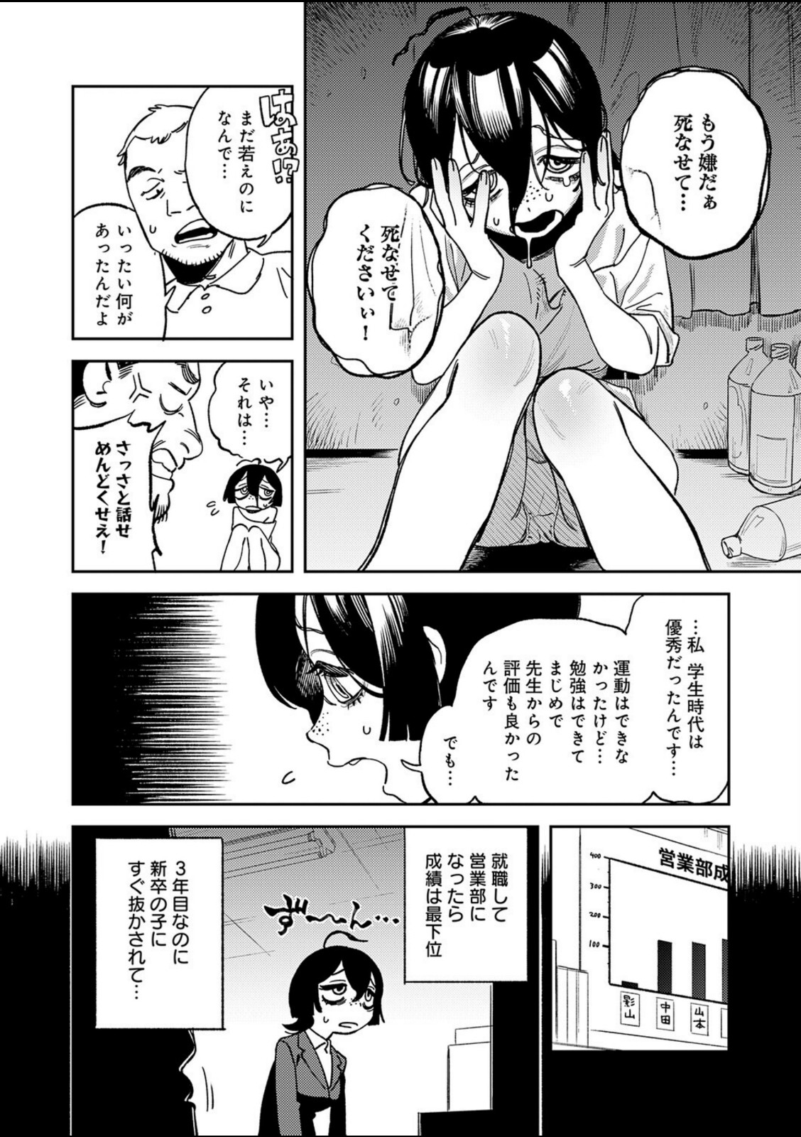 カラダで払え！死にたがりちゃん【エコギ】 画像4
