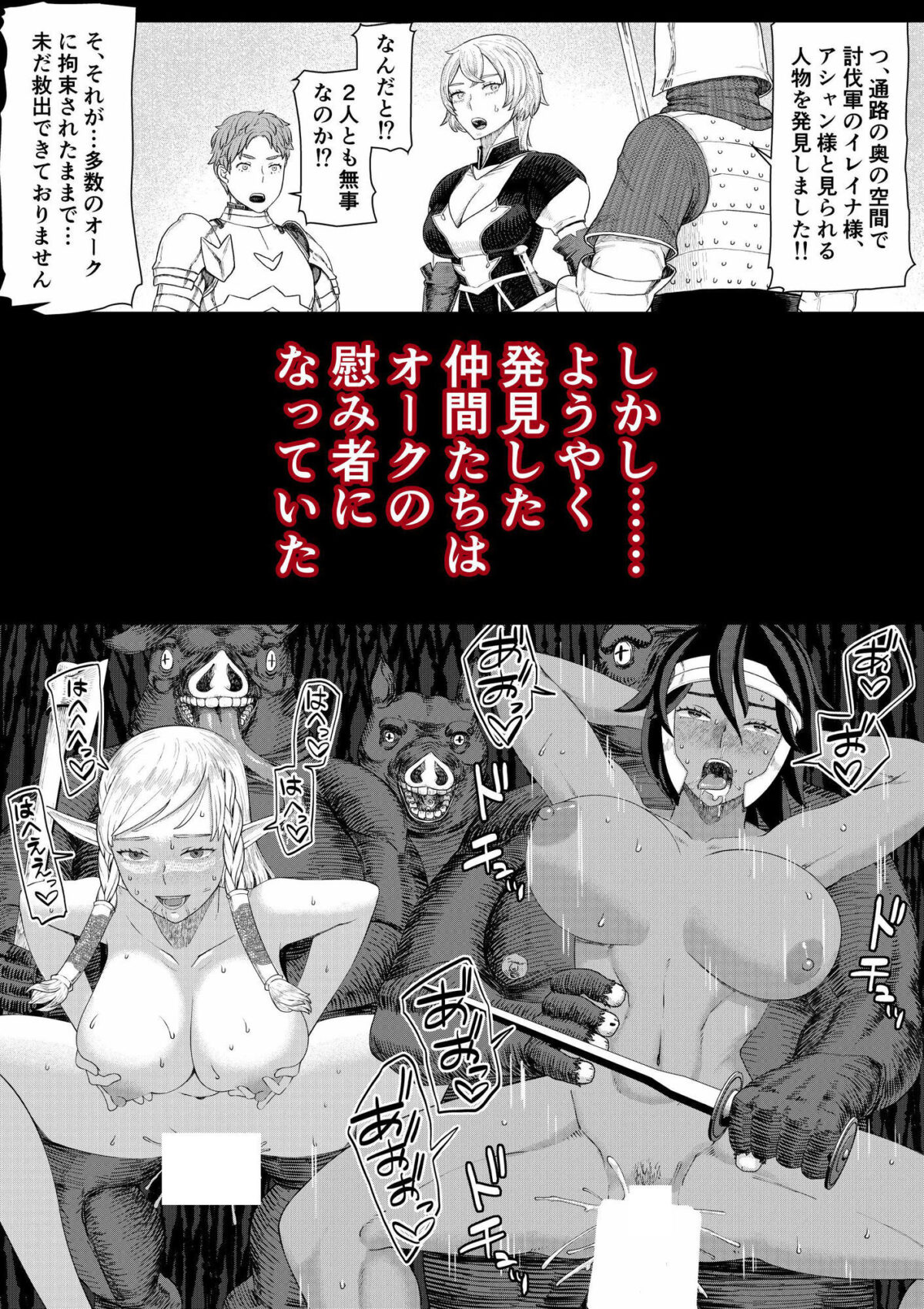 【女騎士異種姦NTR】シクリとリカール 第1巻【地獄のにゃんこ】 画像2