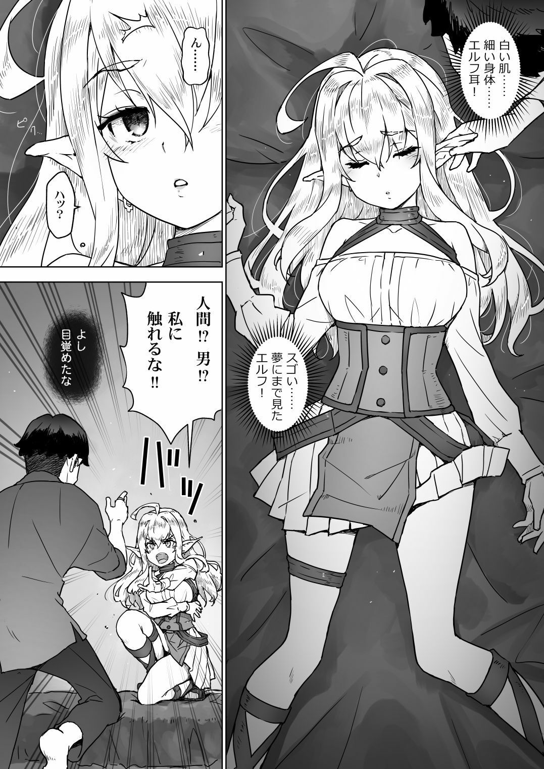 異世界エルフはイかされない！【はぁと饅頭マニア】【亜方逸樹】 画像3