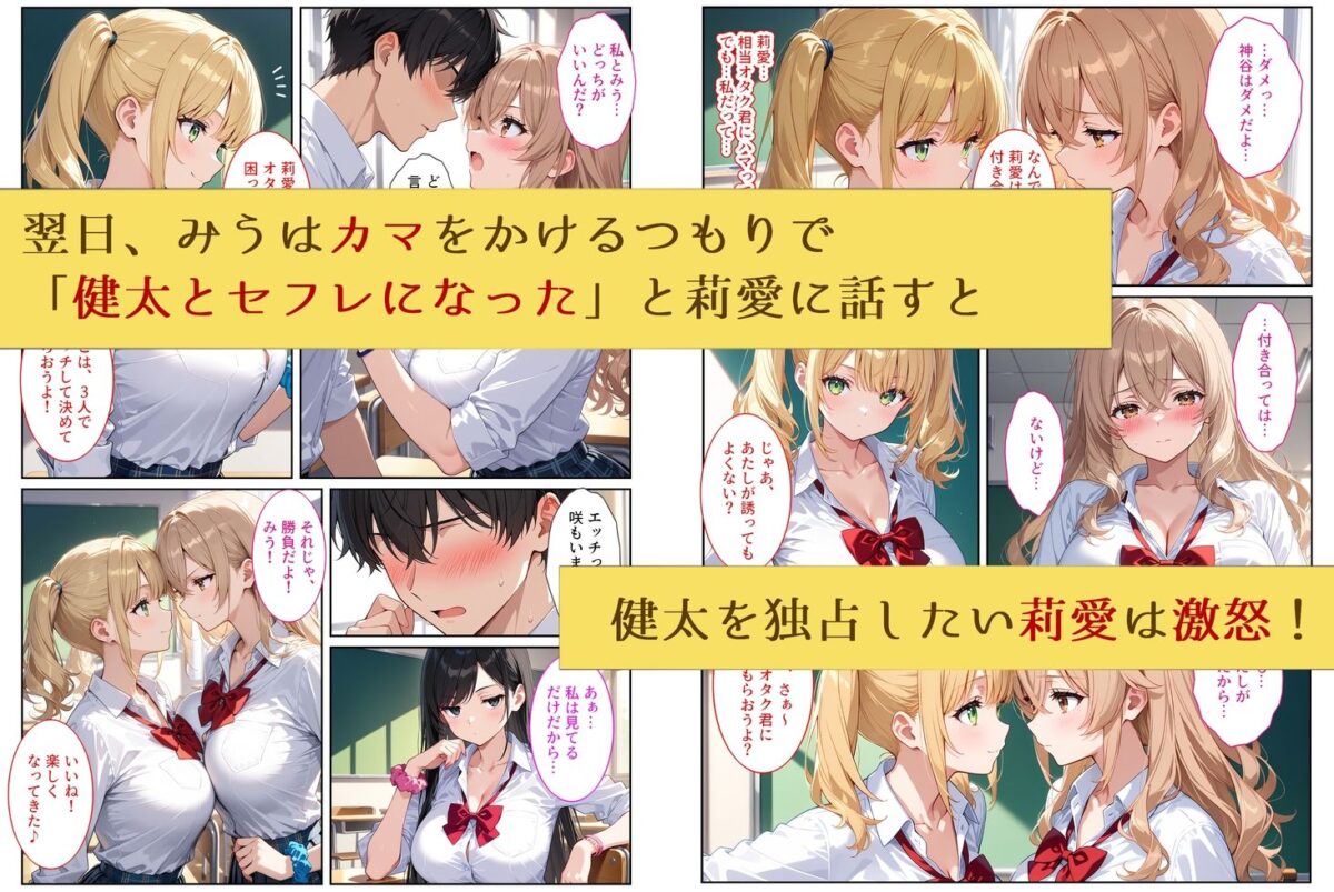 陰キャの僕が一軍ギャルたちの罰ゲームでセックスしたら、なぜか全員セフレになりました【StudioSR（妹･人妻･巨乳推し）】 画像8